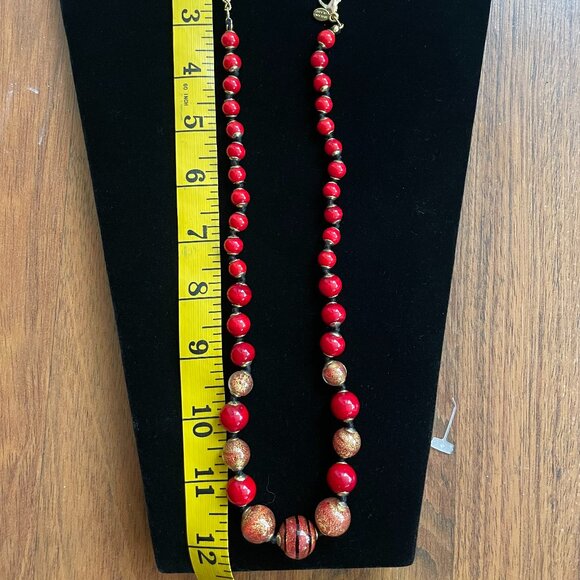 Vintage Murano glass bead necklace - Picture 8 of 8